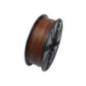 FILAMENT GEMBIRD pt. imprimanta 3d- PLA- 1.75mm diamentru- 1Kg / bobina- aprox. 330m- topire 190-220 grC- brown- 3DP-PLA1.75-01-