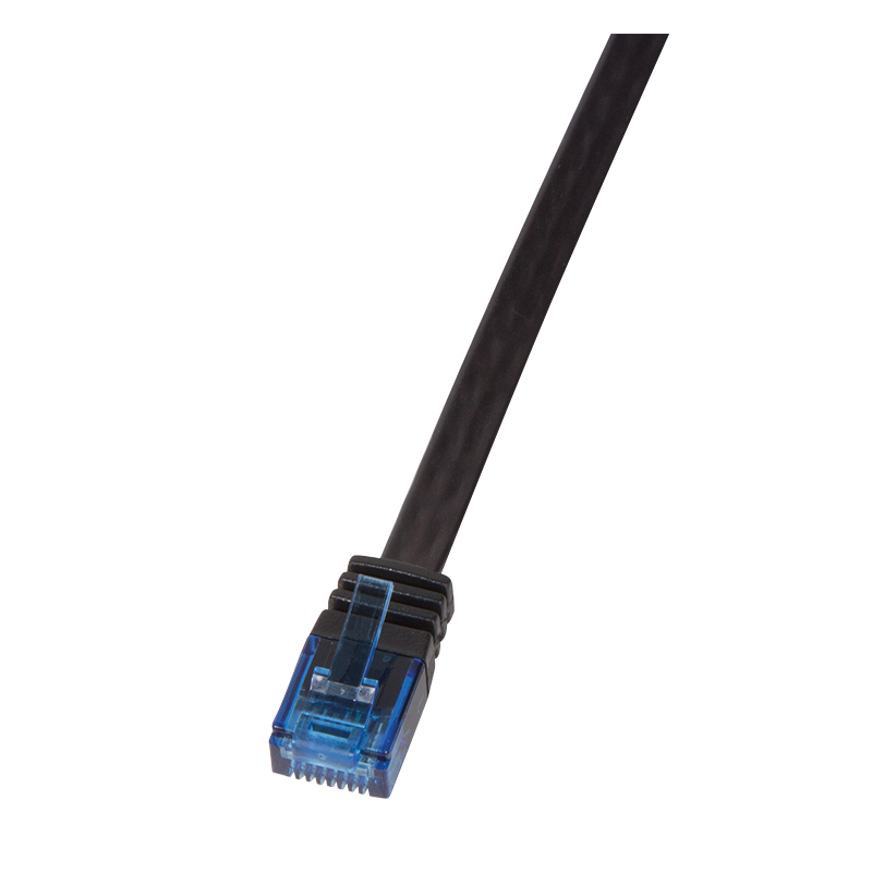 PATCH CORD UTP LOGILINK Cat6- cupru- flat- 10 m- negru- AWG32- CF2093U TV 0.18lei)