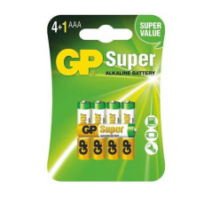 Baterie GP Batteries- Super Alcalina AAALR03) 1.5V alcalina- blister 5 buc. GP24A4/1-2PL5 GPPCA24AS126  TV 0.48lei)