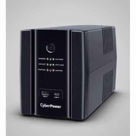 UPS CYBER POWER Line Int. cu management- LED- 2200VA/ 1320W- AVR- 4xsocket Shucko- indic. status cu LED- 2 x baterie 12 V/9Ah-