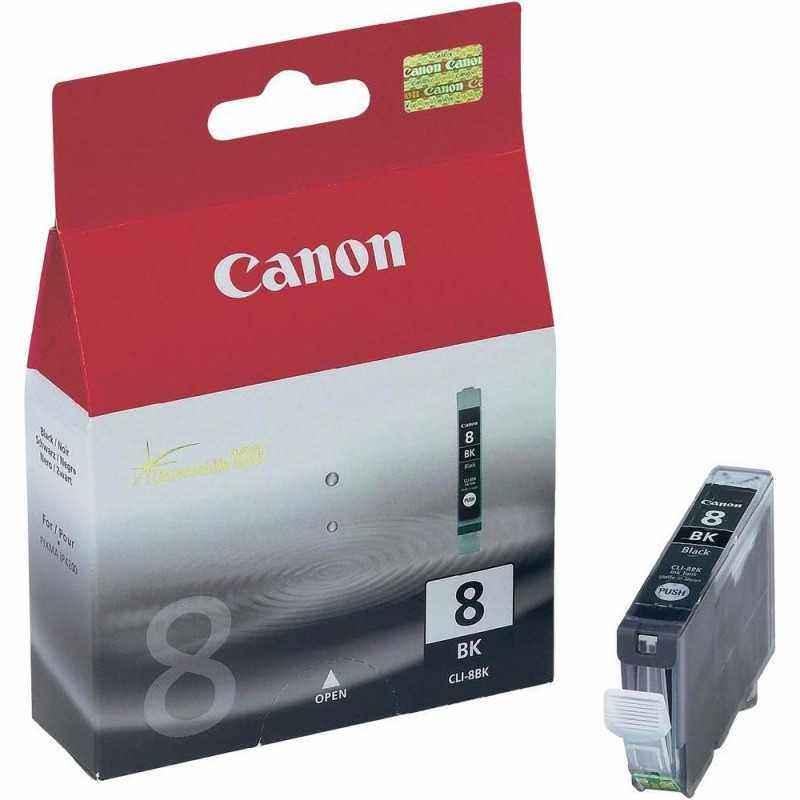 Cartus Cerneala Original Canon Black- CLI-8B- pentru IP4200- - incl.TV 0.11 RON- BS0620B001AA