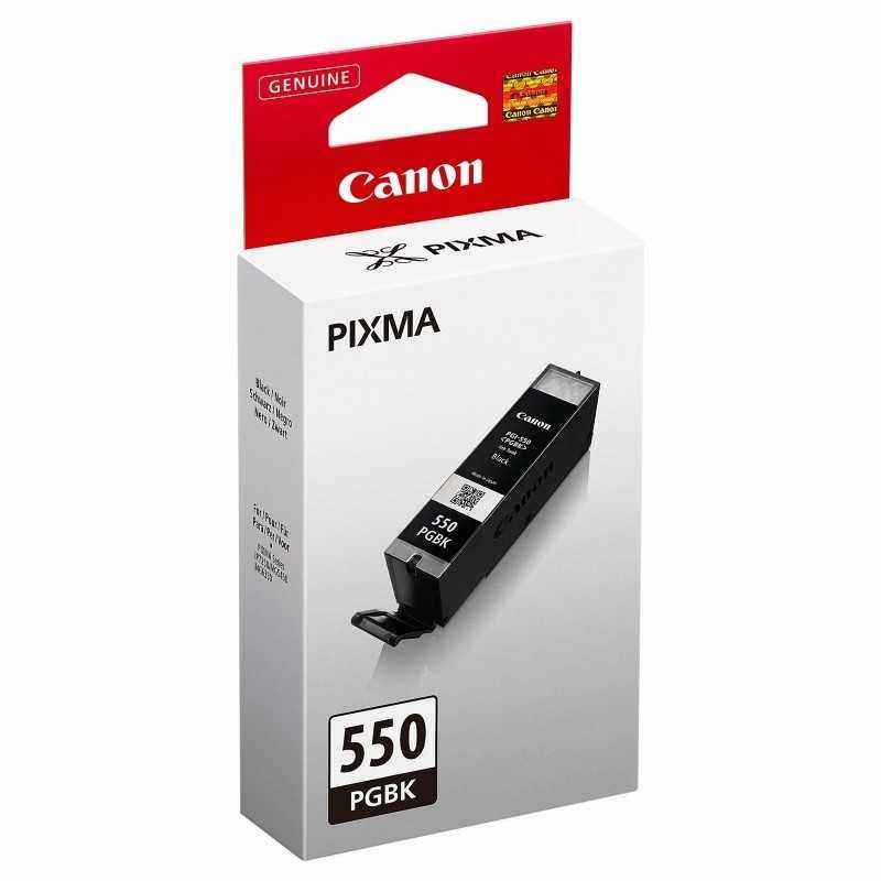 Cartus Cerneala Original Canon Black- PGI-550B- pentru Pixma IP-7250-8750-IX-6850-MG-5450-5550-5650-6350-6450-6650-7150-7550-MX-