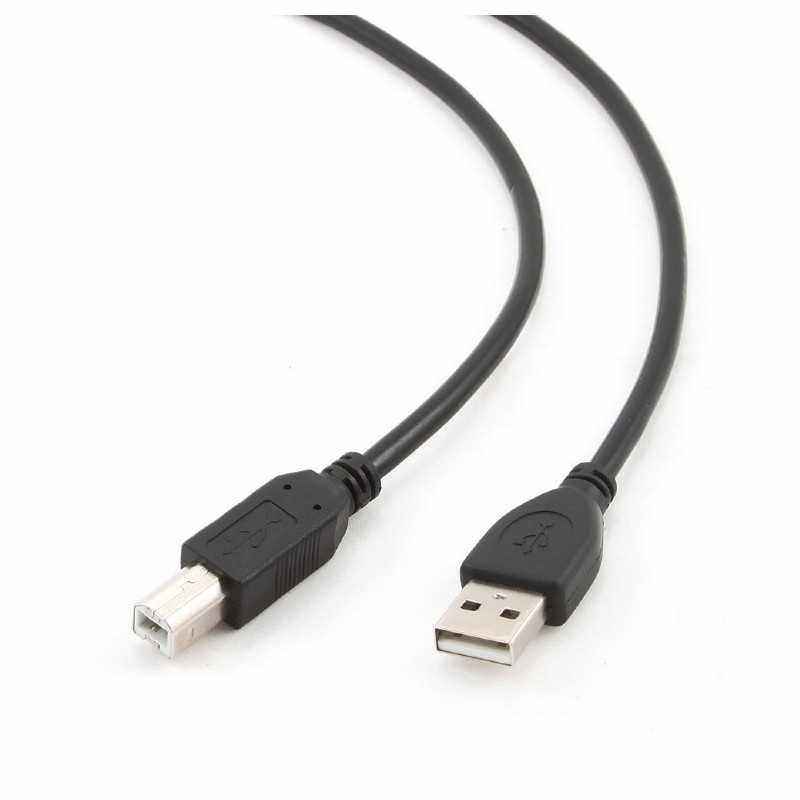 Cablu Gembird USB-C la USB-B 3A 1.8 M negru