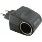 Sursa de alimentare 220 V - 12 V / 450 mA cu mufa adaptoare bricheta auto