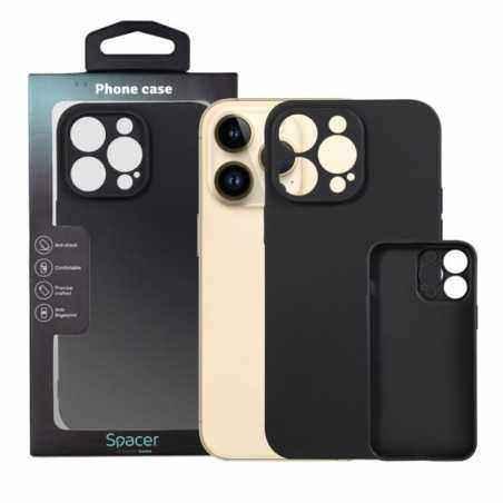 HUSA SMARTPHONE Spacer pentru Iphone 14 Pro Max- grosime 1.5mm- material flexibil TPU- negru SPPC-AP-IP14PM-TPU