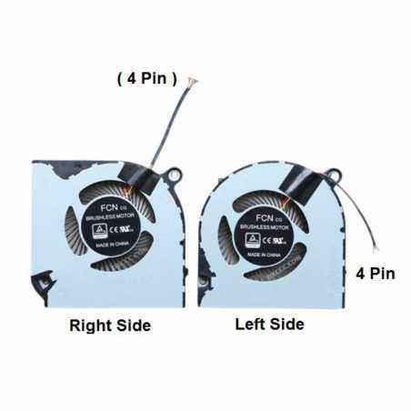 Set Cooler/FAN laptop Acer Nitro 5 Spin A515-54 AN515-55 AN517-41 AN517-51 Nitro 7 AN517 Predator Helios 300