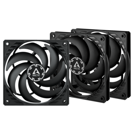 VENTILATOR ARCTIC PC- P12 SLIM PWM PST - 3 Pack-ACFAN00275A