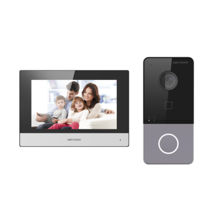 KIT VIDEOINTERFON IP WIFI , POE- DS-KIS603-P(C) TV 0.8lei)