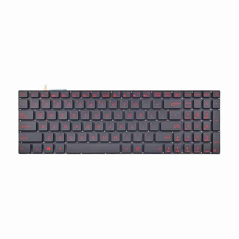 Tastatura laptop ASUS N551JB N551JK N551JM N551JQ neagra iluminata rosu