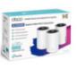 MESH TP-LINK- wireless- router AX6000- pt interior- 6000 Mbps- port 1 x 2.5 Gbps LAN/ WAN- 2 x Gigabit LAN/WAN- 2.4 GHz - 5 GHz-