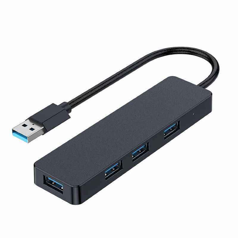 HUB extern GEMBIRD- porturi USB: USB 3.1 x 4- conectare prin USB- cablu 0-15 m- negru- UHB-U3P4-04 TV 0.8lei) - 8716309124577