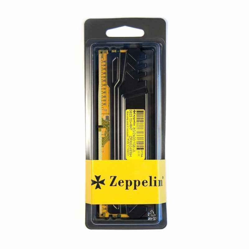 Memorie DDR Zeppelin DDR4 8GB frecventa 2400 MHz- 1 modul- radiator- retail ZE-DDR4-8G2400-RD