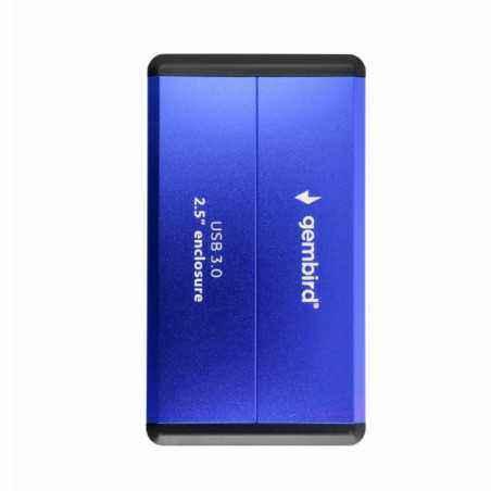 RACK extern GEMBIRD- pt HDD- 2.5 inch- S-ATA- interfata PC USB 3.0- aluminiu- albastru- EE2-U3S-2-B timbru verde 0.8 lei)