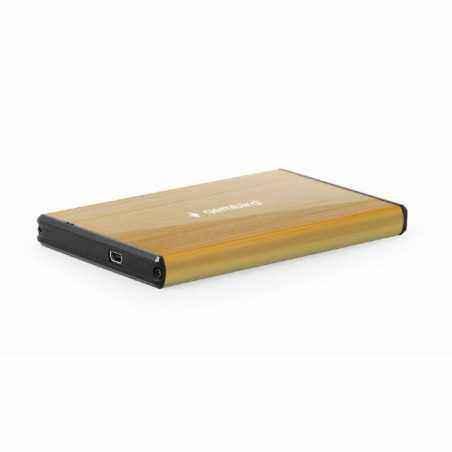 RACK extern GEMBIRD- pt HDD- 2.5 inch- S-ATA- interfata PC USB 3.0- aluminiu- auriu- EE2-U3S-3-GL timbru verde 0.8 lei)