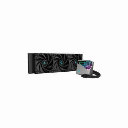 COOLERE DeepCool LT720 skt. Universal racire lichid- 3x vent. 120mm- 2250 rpm- negru- RGB- R-LT720-BKAMNF-G-1timbru verde 2.00