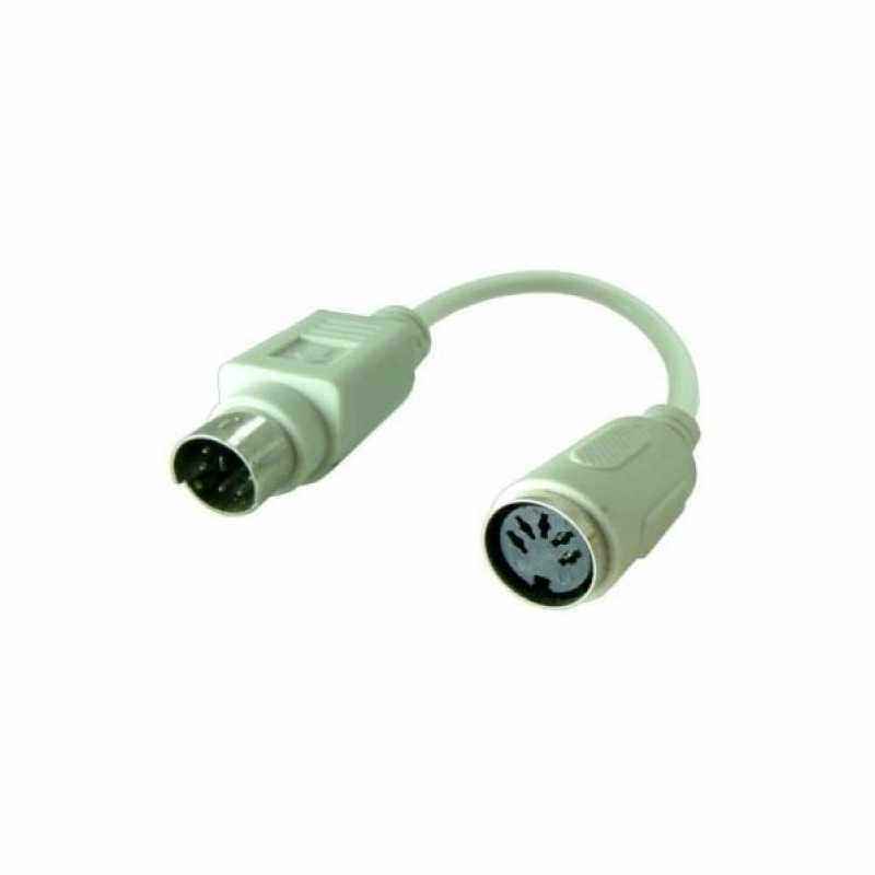 Cablu adaptor mini DIN tata 6 pini - DIN mama 5 pini