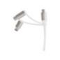 CABLU alimentare si date LOGILINK- telefon- 3 + 1- USB 2.0T) la LightningT) + Micro-USB 2.0T) + USB 2.0 Type-CT)- 1m- argintiu-