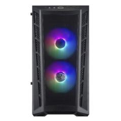 CARCASE Cooler Master MasterBox MB311L ARGB with Hub- MATX-Mesh front bezel-U3x2-TG side panel-ARGB fanx2-w/ ARGB controller- MC