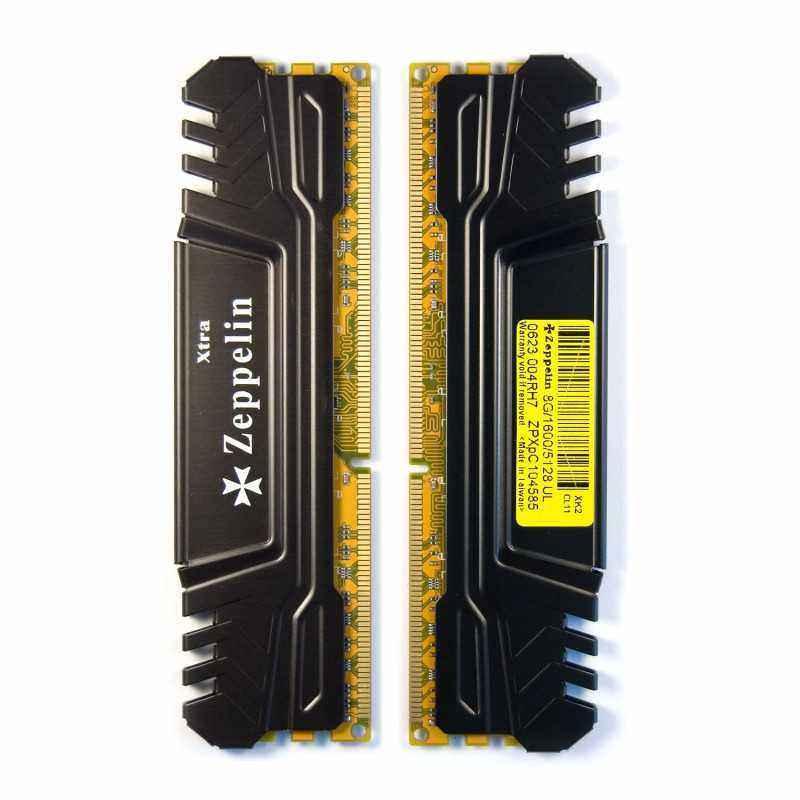 Memorie DDR Zeppelin DDR3 16GB frecventa 1600 Mhzkit 2x 8GB) dual channel kit- radiator-retail) ZE-DDR3-16G1600-RD-KIT