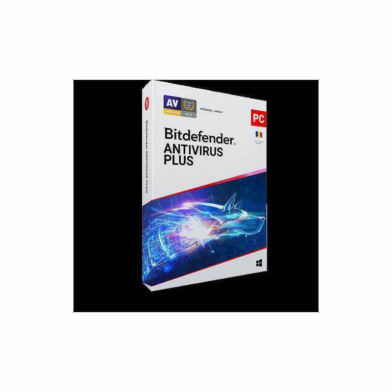 LICENTA Bitdefender Antivirus Plus- 10 utilizatori- 1 an pt. PC- retail AV03ZZCSN1210BEN