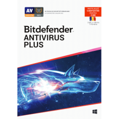 LICENTA Bitdefender Antivirus Plus- 5 utilizatori- 2 ani pt. PC- retail AV03ZZCSN2405BEN