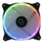 VENTILATOR SPACER PC 120x120x25 mm ARGB light diferite setari ale jocului de culori- posibilitate conectare fan hub- Hydraulic B