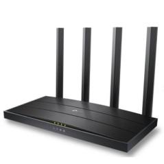 ROUTER TP-LINK wireless 1500Mbps-1 x WAN Gigabit- 4 porturi LAN Gigabit- 2.4 GHz/5 GHz dual band- 4 antene externe- WI-FI 6- 455