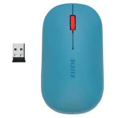 MOUSE LEITZ COSY- conexiune duala- dimensiune medie- albastru celest 65310061timbru verde 0.18 lei)