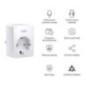 PRIZA inteligenta TP-LINK- certificare matter- Schuko x 1- conectare prin SchukoT)- 10 A- programare prin smartphone- Bluetooth-