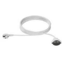 PRELUNGITOR Bachmann- Schuko x 1- conectare prin SchukoT)- cablu 5 m- protectie copii- alb- BM-341.202Stimbru verde 0.18 lei)