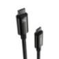 CABLU alimentare si date Baseus Tungsten Gold- Fast Charging Data Cable pt. smartphone- USB Type-C la USB Type-C 240W- braided-