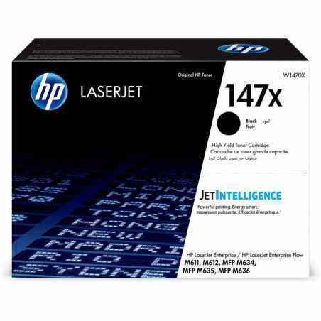 Toner Original HP Black- nr.147X- pentru Enterprise Flow MFP M611-M612-M635-M636,nbsp,- 25.2K-timbru verde 1.2 lei) - W1470X
