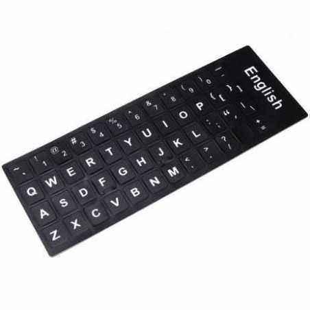 Sticker tastatura layout ENG (US) negru