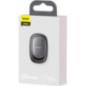 CARLIG auto Baseus Beetle- aluminiu- adeziv 3M- suporta max 2 kg- argintiu- ACGGJK-0G - 6953156227743