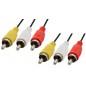 Cablu 3xRCA tata - 3xRCA tata - 1.5 m