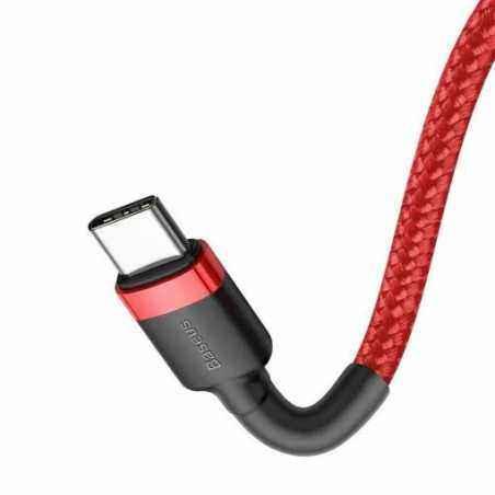 CABLU alimentare si date Baseus Cafule- Fast Charging Data Cable pt. smartphone- USB Type-C la USB Type-C 3A / 60W- braided- 2m-