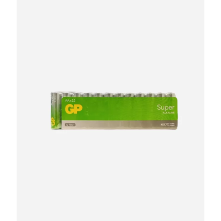 Baterie GP Batteries- Super Alcalina AALR6) 1.5V alcalina- shrink 12 buc. GP15AETA21-2GSWC12 GPPCA15AS613 -timbru verde 0.96 lei