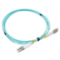 Patch cord - FO - 5 metri - LSZH - Aqua - LANmark - Multimode OM4 - Duplex LC-SCtimbru verde 0.18 lei)