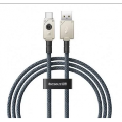 CABLU alimentare si date Baseus Unbreakable- Fast Charging Data Cable pt. smartphone- USB la USB Type-C 100W- 1m- braided aliaj