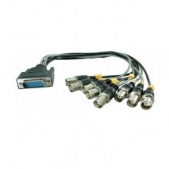 Cablu pentru camere video - 4 BNC audio + 4 BNC video