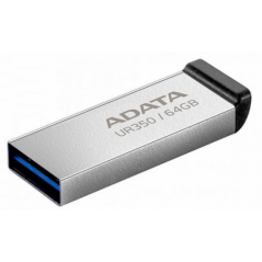 MEMORIE USB 3.2 ADATA 64 GB- carcasa metalica- gri- UR350-64G-RSR/BKtimbru verde 0.03 lei)