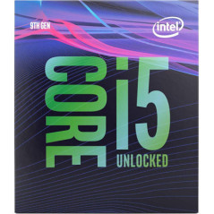 CPU INTEL- skt. LGA 1151 Core i5- i5-9600K- frecventa 3.7 GHz- turbo 4.6 GHz- 6 nuclee- putere 95 W- BX80684I59600K