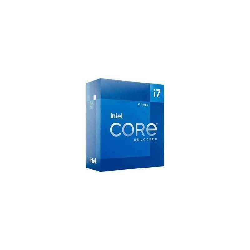 CPU INTEL i7-12700KF- skt LGA 1700- Core i7- frecventa 3.6 GHz- turbo 5.0 GHz- 12 nuclee- putere 125 W- BX8071512700KF S RL4P