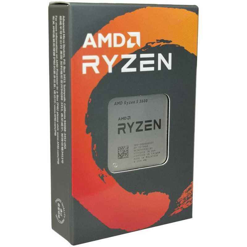AMD CPU Desktop Ryzen 5 6C/12T 36004.2GHz-36MB-65W-AM4) box- 100-100000031AWOFnu)