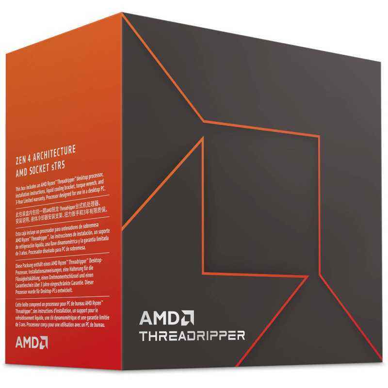 CPU AMD CPU Desktop Ryzen Threadripper 7960X24C/48T-5.3GHz Max-152MB-350W-SP6) box 100-100001352WOF