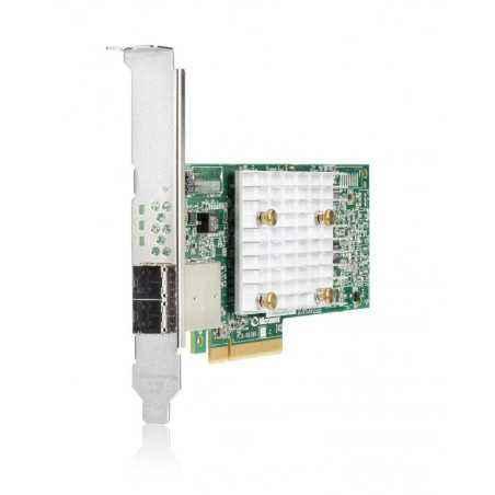 CONTROLLER RAID HP- E208e-P SR Gen10- port SAS extern x 82 x 4 Mini-SAS HD)- 12 Gb/s- PCIe 3.0- 804398-B21