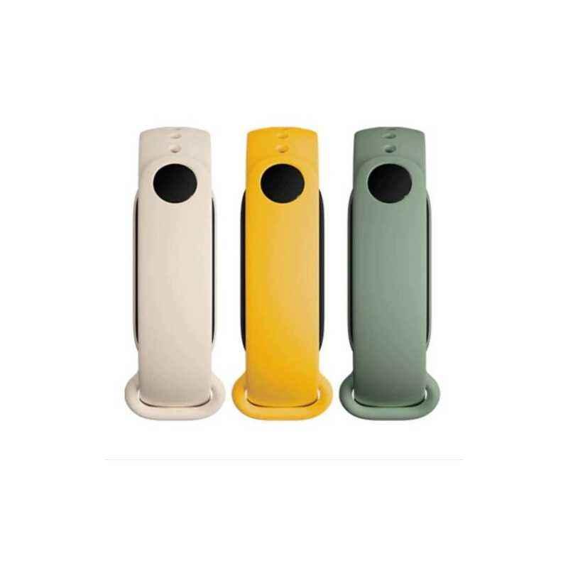 XIAOMI Mi Smart Band 6 Strap 3 pack Ivory/Olive/Yellow- 34141
