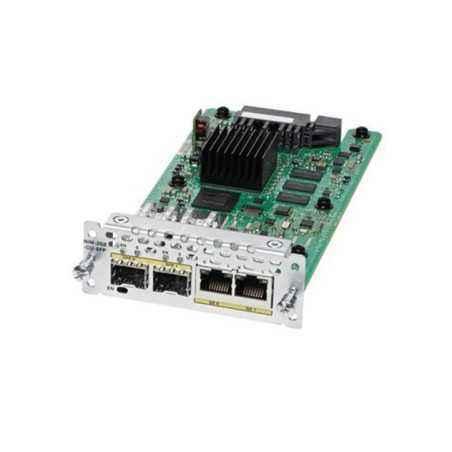 2-port GE WAN NIM- dual-mode RJ45 & SFP NIM-2GE-CU-SFP
