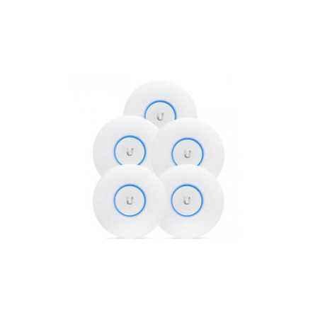 ACCESS Point Ubiquiti wireless interior 1300 Mbps- port 10/100/1000 x 2- antena interna x 2- PoE- 2.4 - 5 GHz- UAP-AC-PRO-5 timb