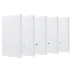 ACCESS Point Ubiquiti wireless exterior 1750 Mbps- port 10/100/1000 x 2- antena interna x 2- PoE- 2.4 - 5 GHz- UAP-AC-M-PRO-5 ti